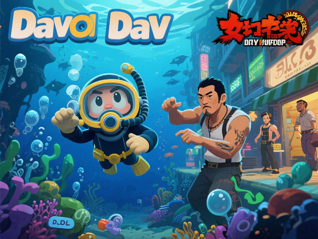 《潜水员戴夫》携手《如龙》推出联动DLC,4月10日震撼上线! 《潜水员戴夫》携手《如龙》推出联动DLC,4月10日震撼上线!